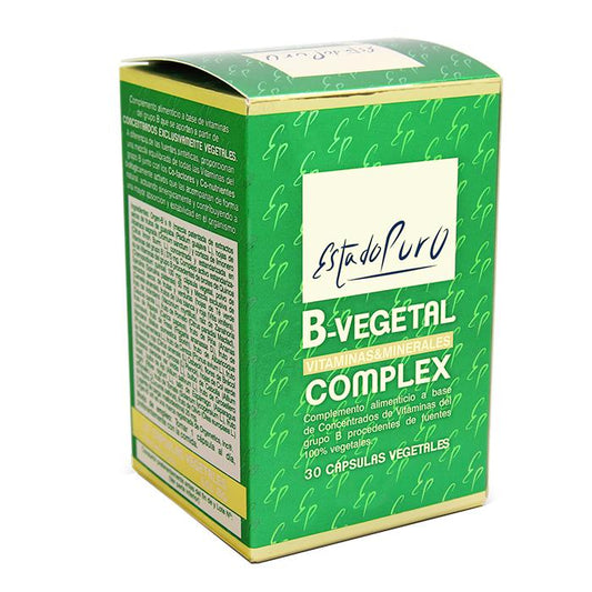 Complexo B-Vegetal 30 Cápsulas Tongil