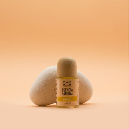 Esencia Natural Ámbar 12 ml | Aroma Cálido y Oriental | Perfume Concentrado | Uso en Difusores_1