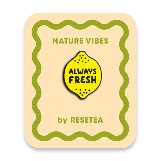 Always Fresh Pin | Accesorio Moderno Y Original Para Chaquetas, Mochilas Y Bolsos_0