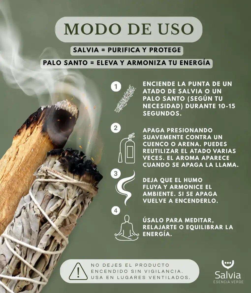 Atado De Salvia Blanca Ecológica | Frisafran 10 Ud_3