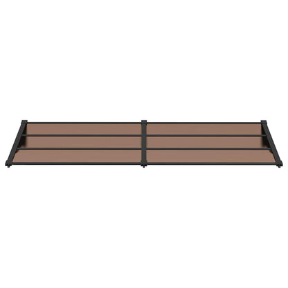 Marquesina De Puerta Policarbonato Negro 239x90 Cm_2