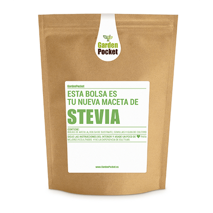 Kit de bolso para jardim aromático: stévia