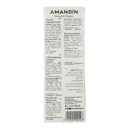 Caldo de Legumes Amandin 1L