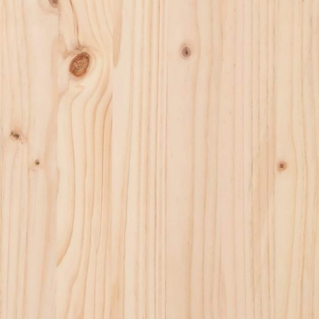 Jardinera De Madera Maciza De Pino 31x31x70 Cm_5