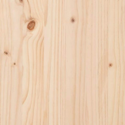 Jardinera De Madera Maciza De Pino 31x31x70 Cm_5