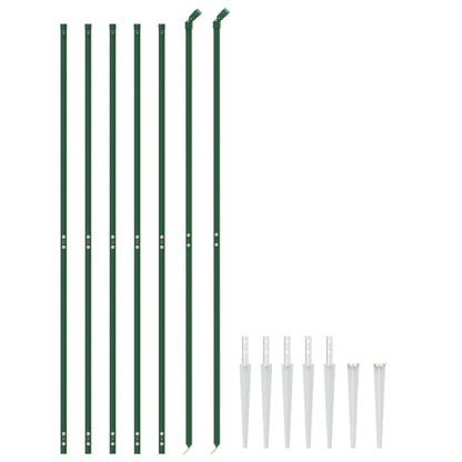 Cerca De Alambre Con Pinchos De Anclaje Verde 1,8x10 M / Vetonek_1