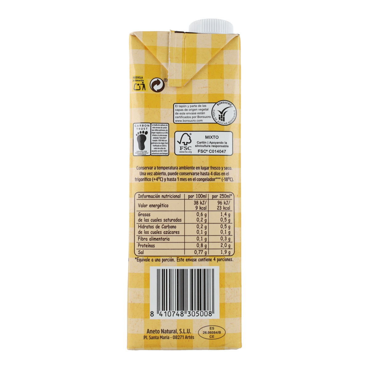 Caldo de Galinha Biológico, Aneto 1L