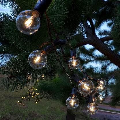Well Home Set De 10 Luces Blancas Cálidas De Fiesta Solar Con Panel Led Transparentes_3