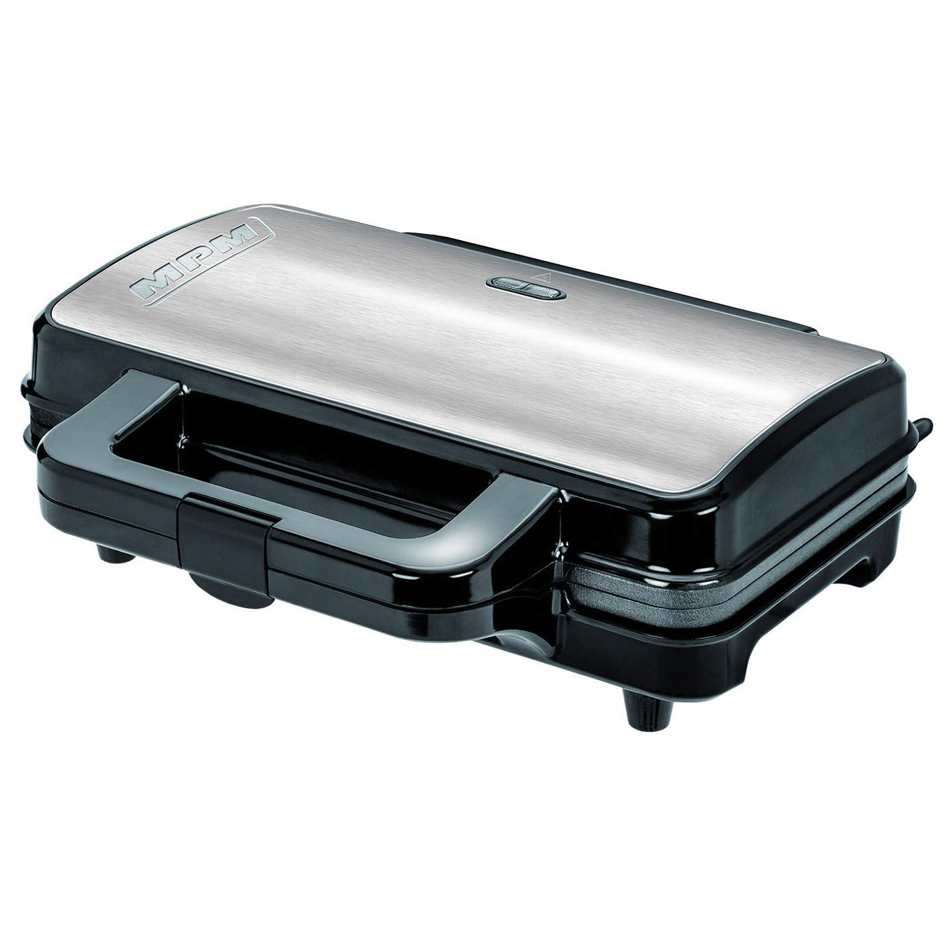 Sandwichera, 2 Sandwiches, Placas Antiadherentes, Tostado Perfecto, Acero Inoxidable Mpm Mop-20m 900w_3
