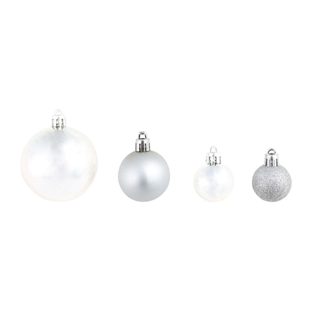 Vidaxl Bolas De Navidad 100 Unidades Plateado/dorado_2