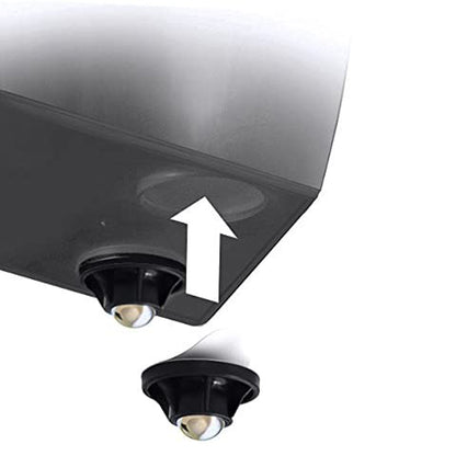 Pack 3 Macetas Altas Prosperplast (11,4/16,3/19 Litros) Urbi Square De Plastico En Color Blanco Con Deposito