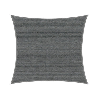 Toldo Vela Permeable Caudrada 3,6x3,6 M Gris Nortene_0