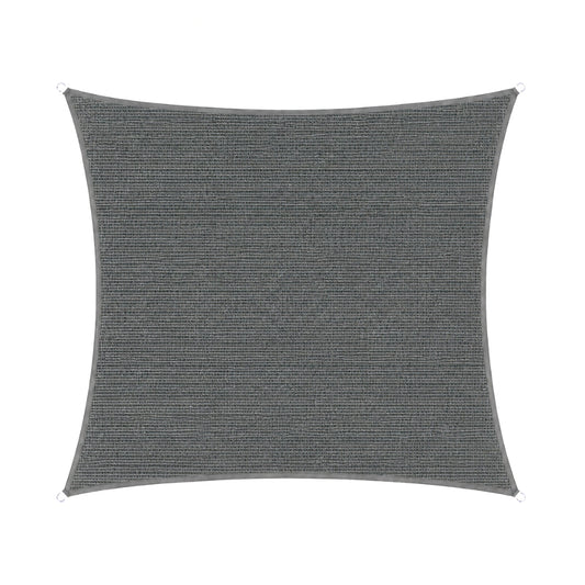 Toldo Vela Permeable Caudrada 3,6x3,6 M Gris Nortene_0