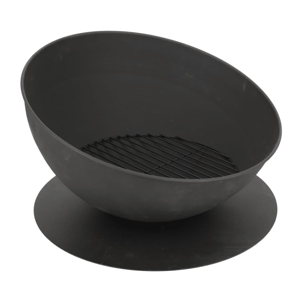Esschert Design Brasero Inclinado Sobre Disco Negro_0