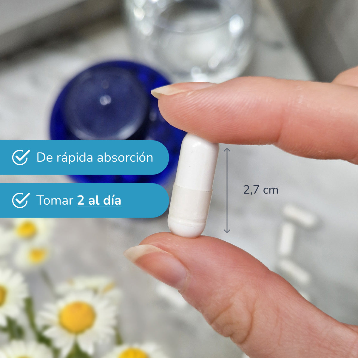 Embalagem 2xBisglicinato de Magnésio 500 mg Planeta Huerto 180 cápsulas