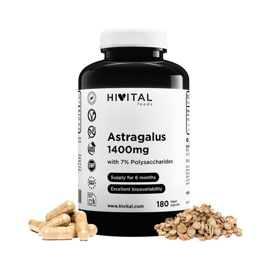 Astrágalo 1400 mg Hivital 180 cápsulas