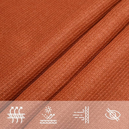 Vidaxl Toldo De Vela Hdpe Naranja 160 G/m² 3x4 M_4
