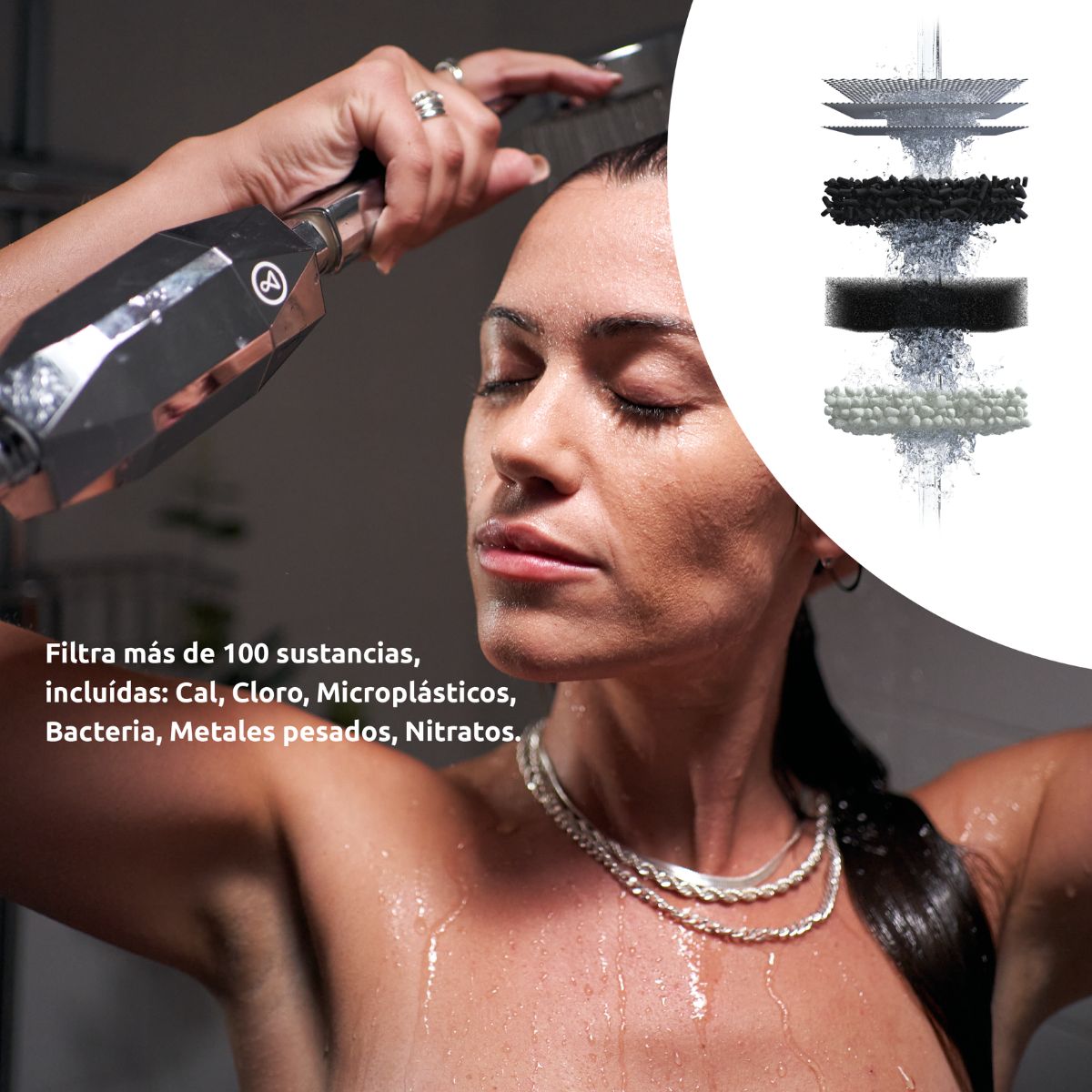 Cartucho de filtro para chuveiro ShowerPro Diamond Tappwater