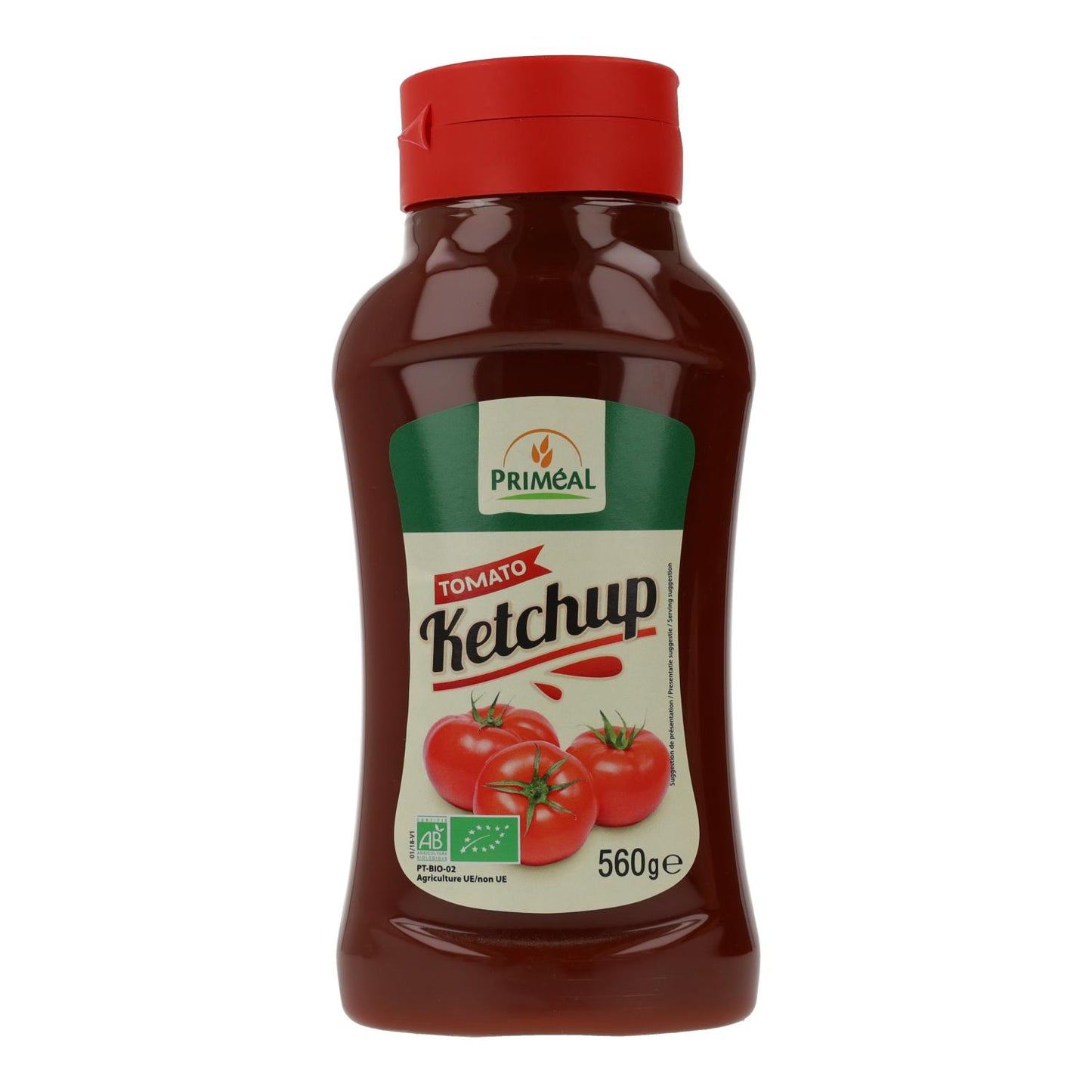 Ketchup Primeal 560 gr 
