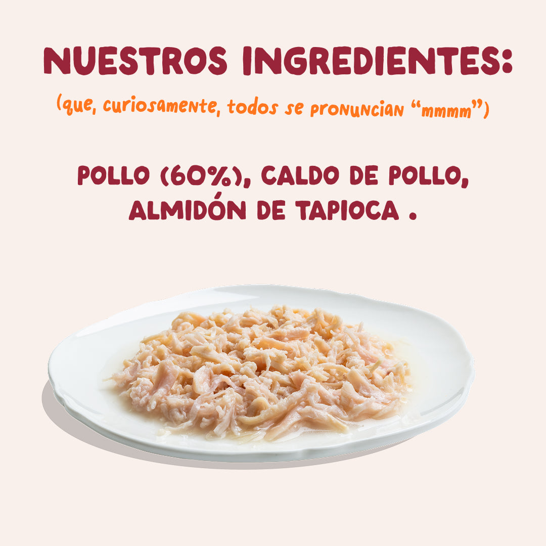 Filetes de pollo para gatos Edgard & Cooper 70 g