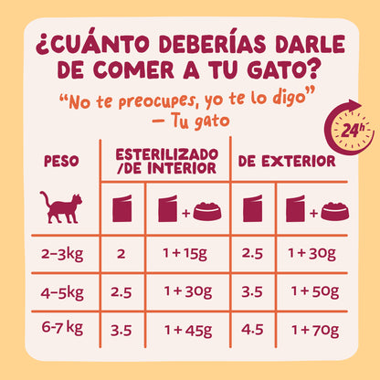 Sobres de comida húmeda Pollo en Salsa para Gatos Adultos | Edgard & Cooper 85 g