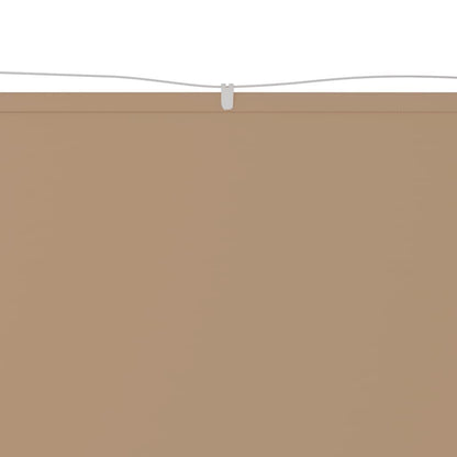 Vidaxl Toldo Vertical Tela Oxford Gris Taupé 60x270 Cm_1