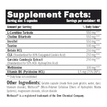 Lipotropic Fat Burner 200 Caps_1