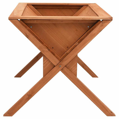 Jardinera De Madera De Abeto 90x55x56 Cm_2