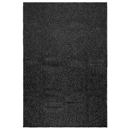 Vidaxl Alfombra Zizur Apariencia Yute Interior Exterior Antracita_1