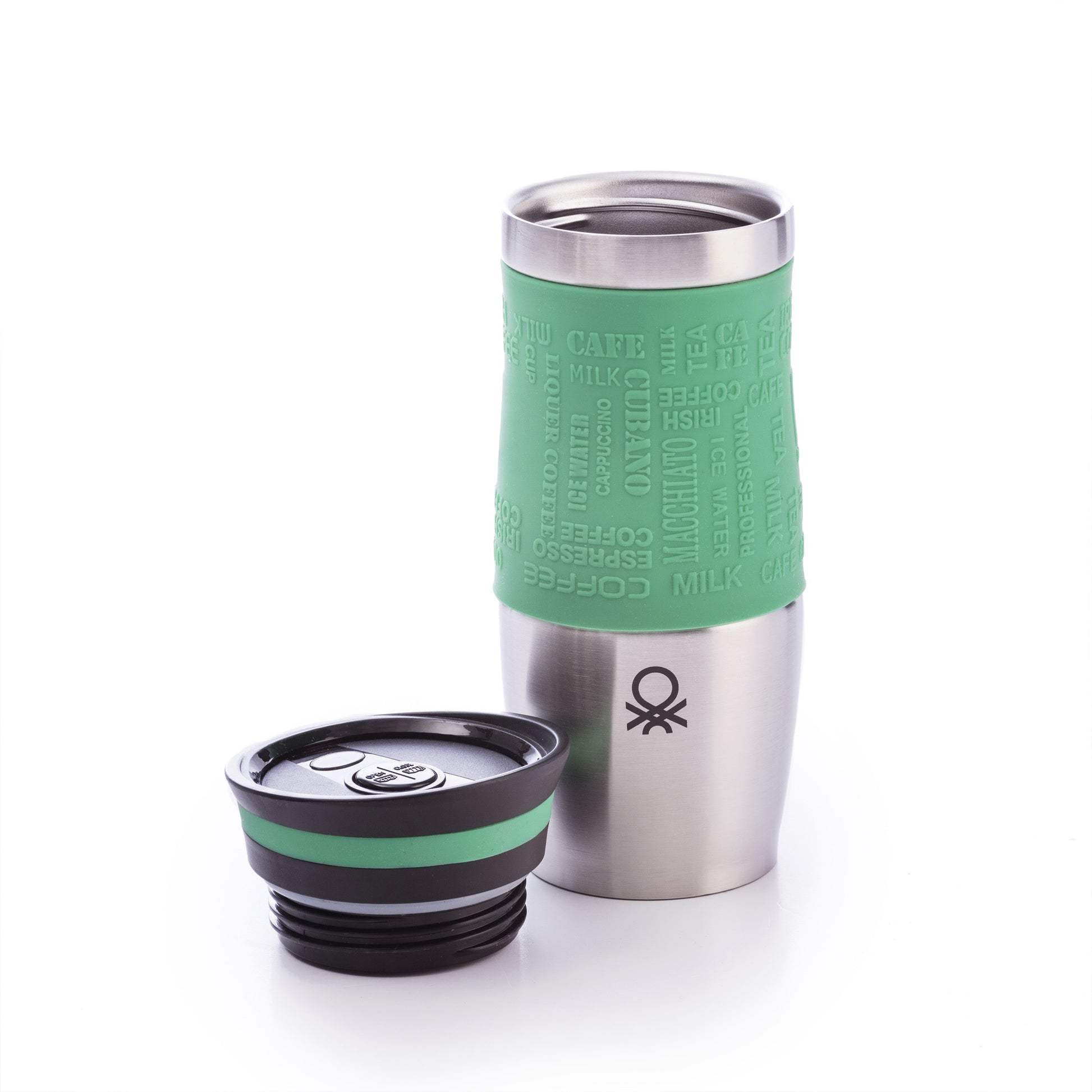 Termo De Viaje 400ml Acero Inoxidable Verde Casa Benetton_5