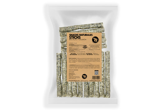 Bimordiscos Barritas De Bacalao Y Salmón Para Perros Y Gatos - 15 Uds. 15 Uds._0