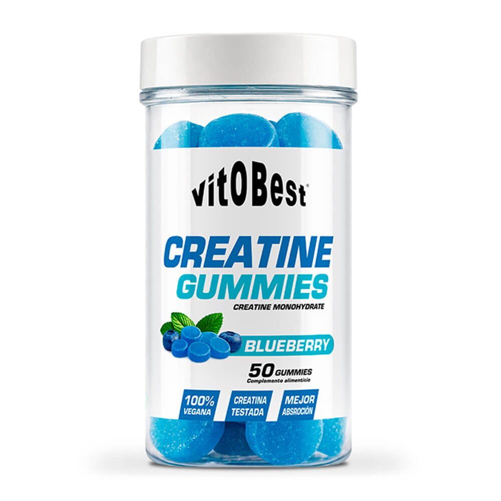 Creatina Gummies - 50 Gummies - Arandanos - Creatina Monohidrato - Vitobest_0