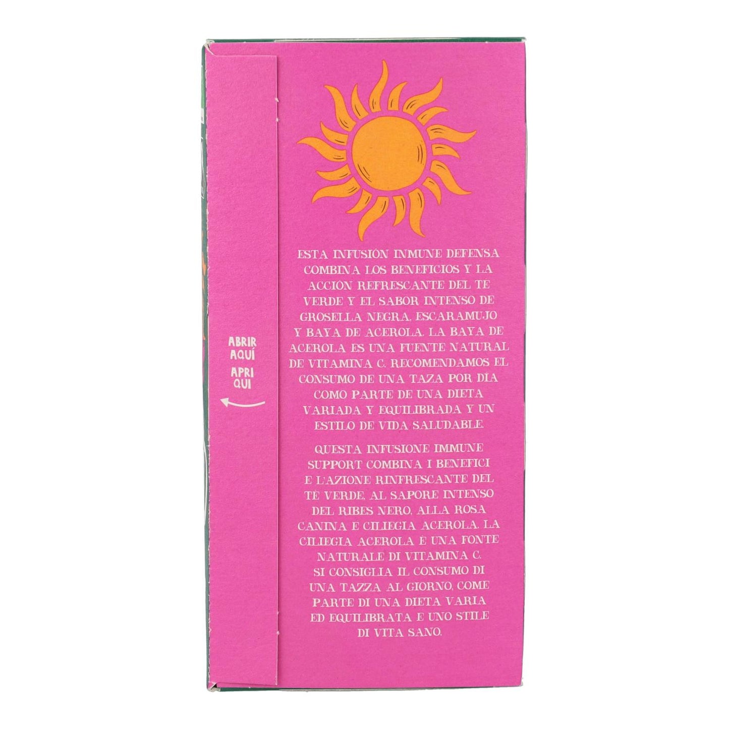 Chá Verde Bio Cupper Immune 20 saquetas 