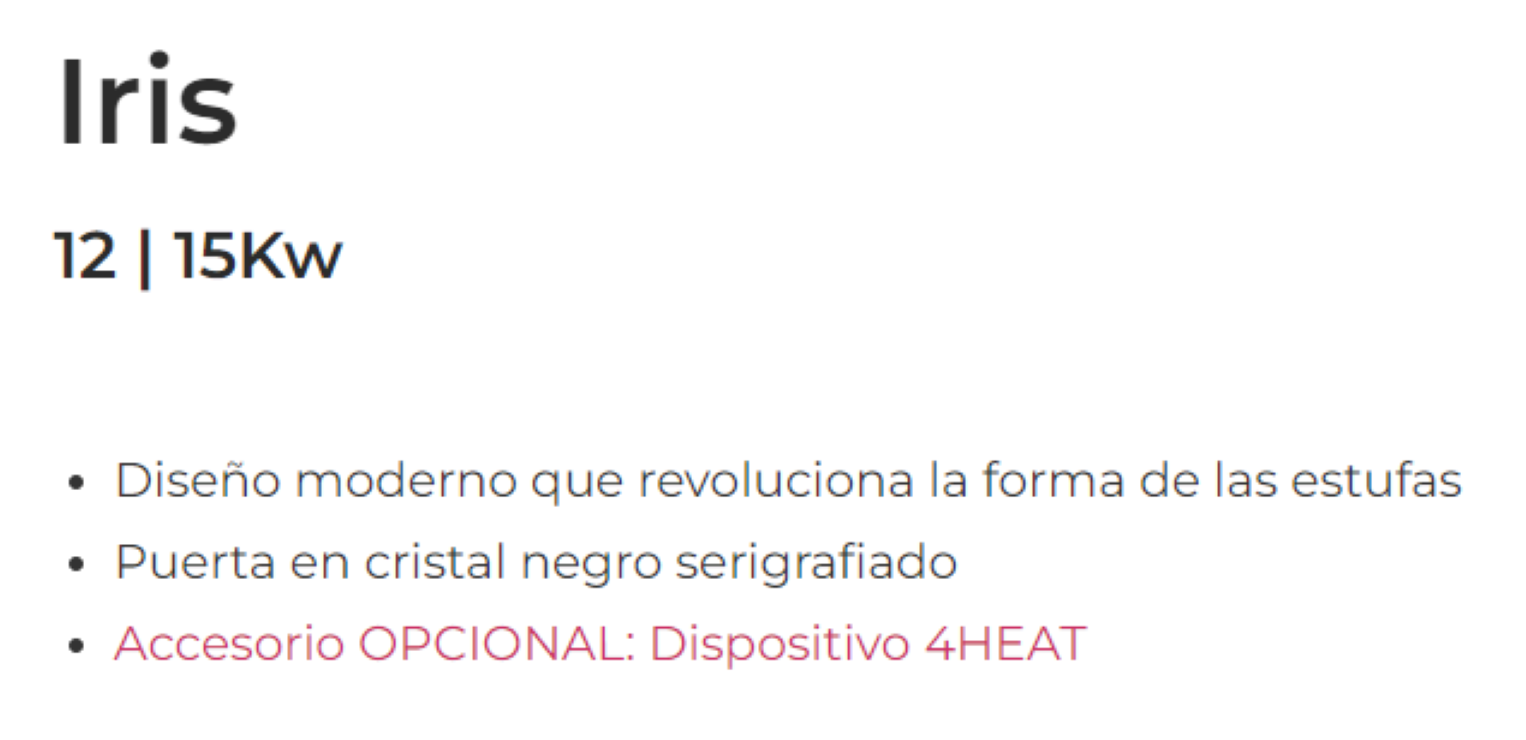 Bricosol Estufa De Pellets Iris 15 Negro De Ferlux_2