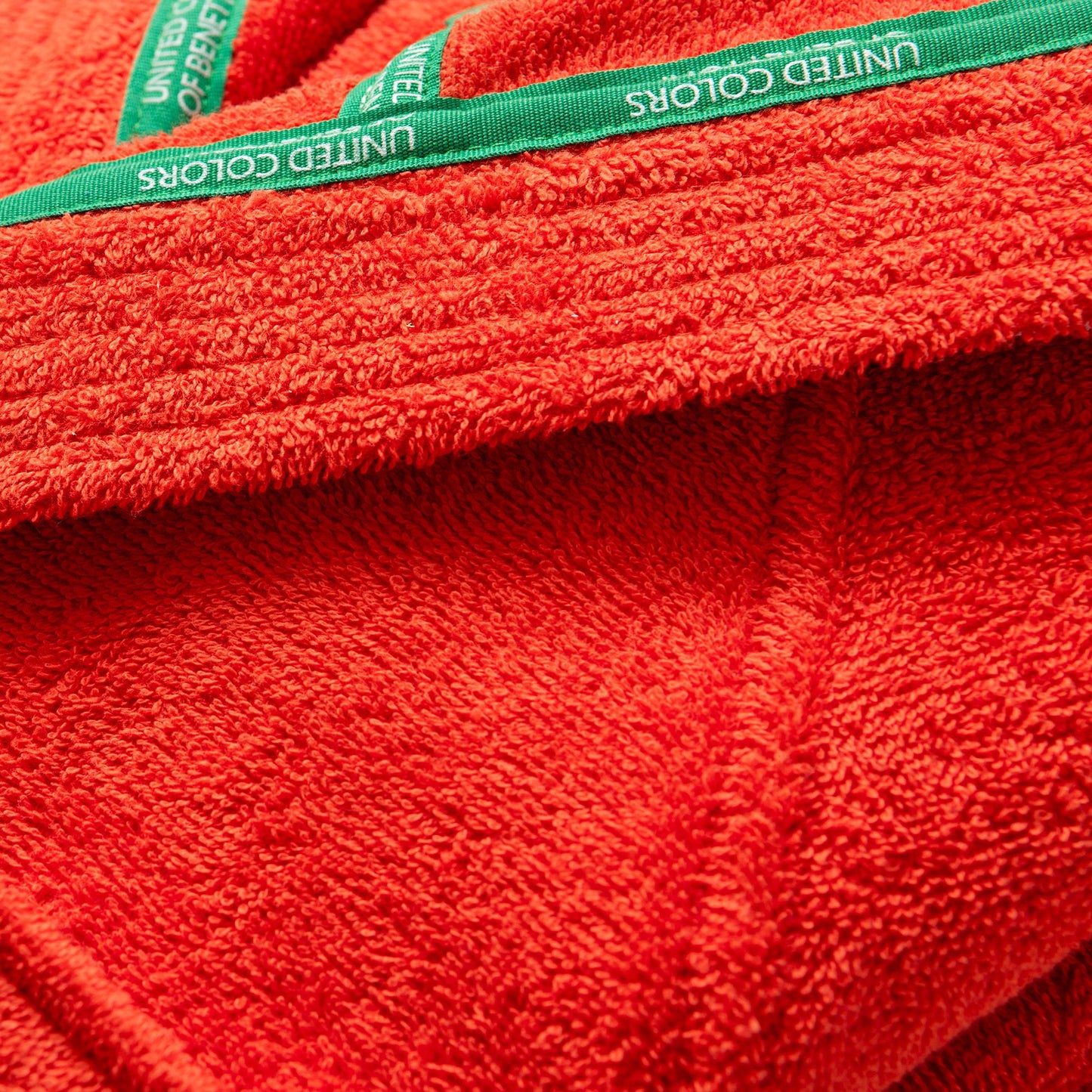 Albornoz Con Capucha L/xl 360gsm 100% Algodón Naranja Rainbow