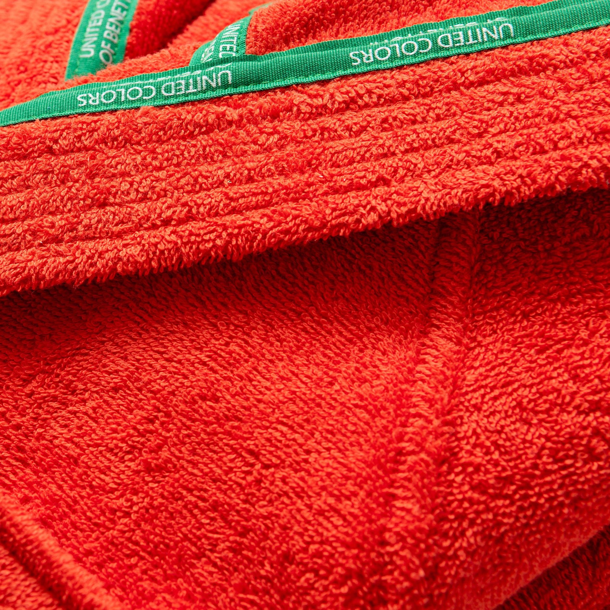 Albornoz Con Capucha L/xl 360gsm 100% Algodón Naranja Rainbow