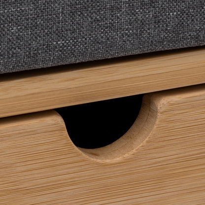 Banco Zapatero Para 4 Pares En Bambú