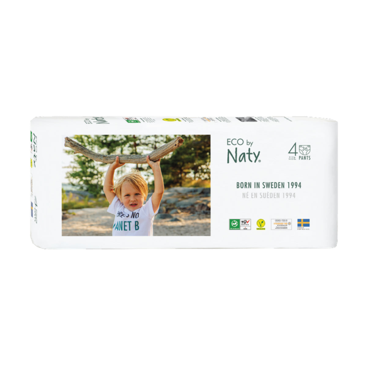 Bragapañal Nº 4 Naty 8-15 kg, 22 ud