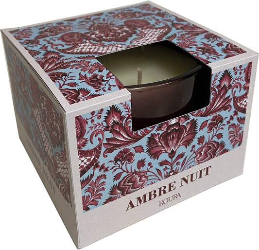 Vela perfumada Jaipur Ambre Nuit 3 pavios Roura