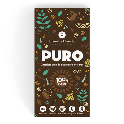 Tablete 100% cacau ECO Planeta Huerto 70 g
