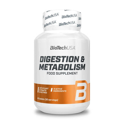 Digestion &amp; Metabolism - 60 Tabletas - Digestivos - Biotech Usa_0