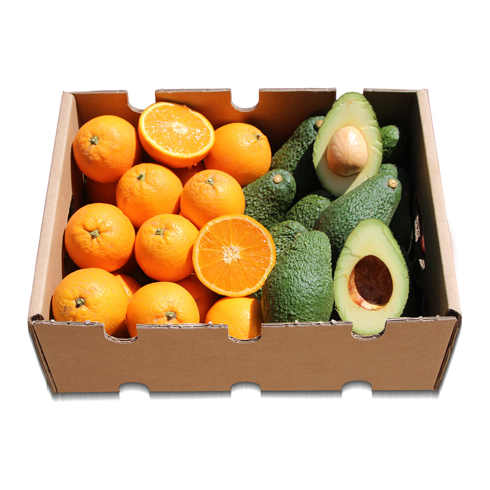 Caja 4kg Pack Aguacates Y Naranjas Del Campo Tropitop_0