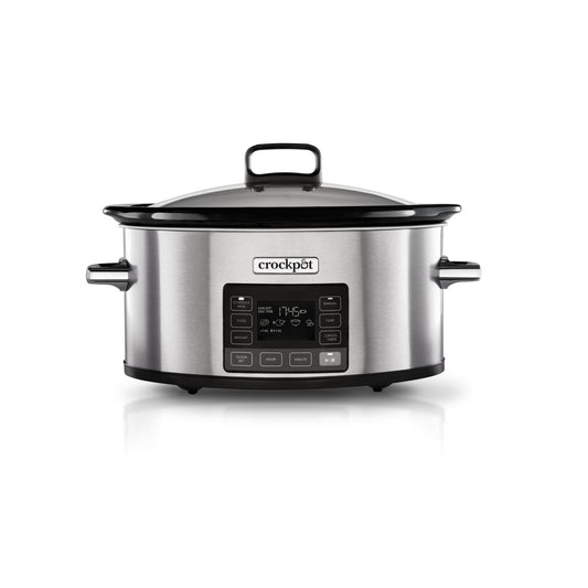 Panela elétrica digital Crockpot Timeselect 5,6L CSC066X