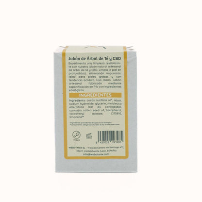 WeBotanix Jabón sólido CBD Bio 100 g