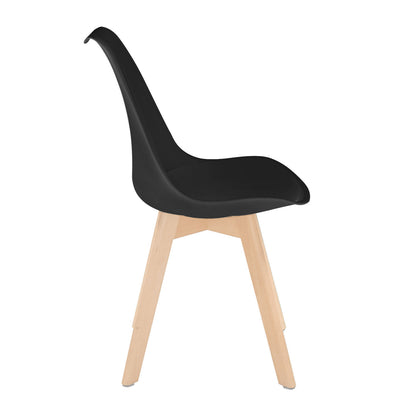 Pack 4 Sillas De Comedor Estilo Nórdico Daria 83x55x48cm Thinia Home_3
