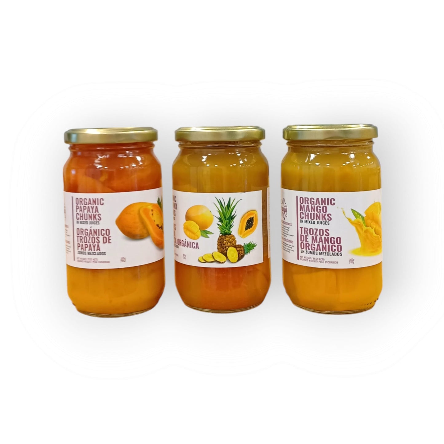 Mix Tropical/ Trozos De Fruta Con Zumo De Fruta Natural Maya Organic  350g_1