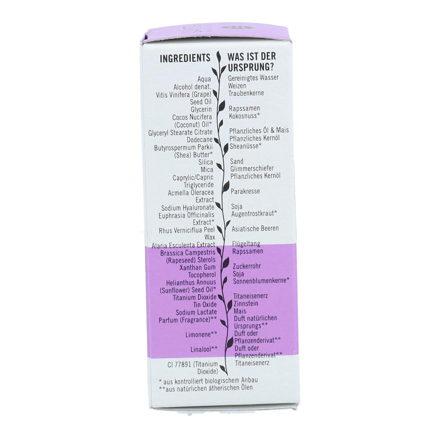 Contorno dos olhos suavizante com ácido hialurónico e agrião, Sante 15 ml