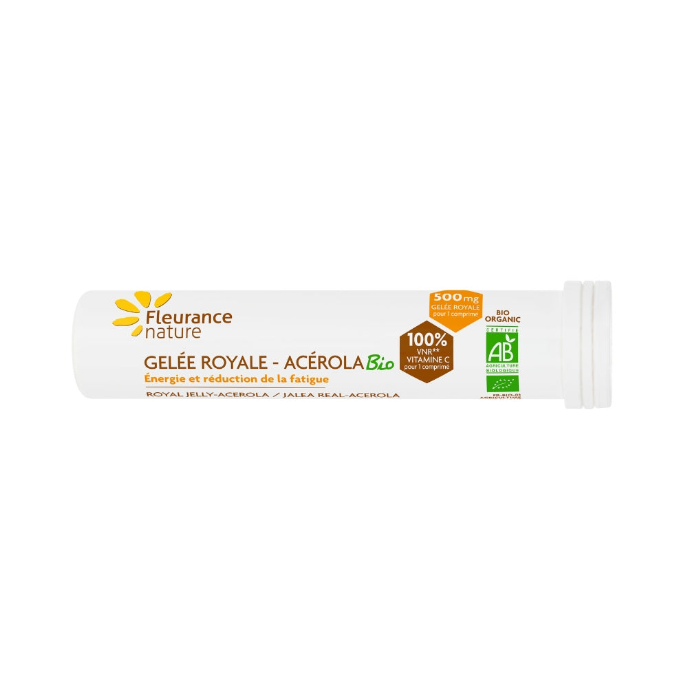 Jalea Real Acerola Eco Fleurance Nature 15 Tabletas Masticables_0