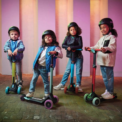 Patinete Berg Nexo Lights Con Plataforma Magnetica Azul._4