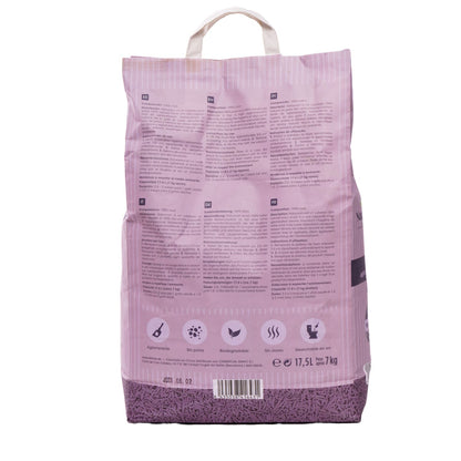 Sustrato Absorbente Wuapu Naturcorn Lavanda En Pelet Biodegradable Para Gato 6 Uds 6l_5